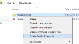 Delete Folder Contents