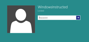 Windows 10: Logon Screen