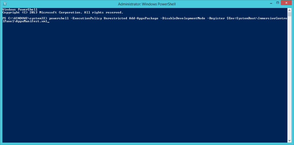 Powershell Command