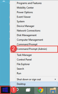 Power Menu: Command Prompt (admin) FIX: Windows Update Error 800736B3 FIX: Windows Update Error 800736B3