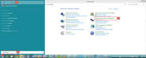 Windows 10: Control Panel