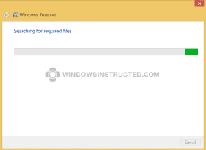 Windows Uninstalling IE