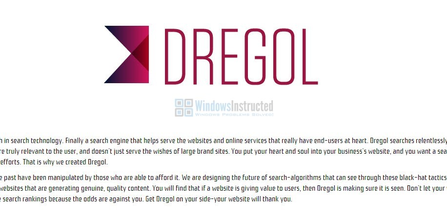 Remove Dregol
