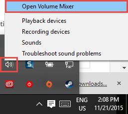 Volume Mixer