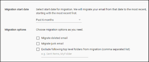 migration options